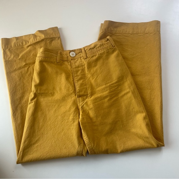 Jesse Kamm sailor pants in Caribbean gold. - Picture 6 of 6
